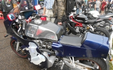 Glemseck 101 cafe racer 2014 motorcycle touring holiday -